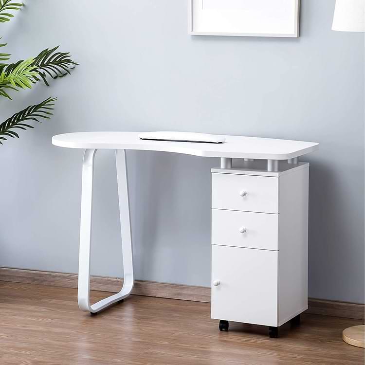 Table Manucure Pliante Avec Aspirateur Beltom