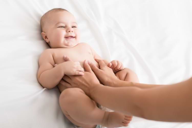 ocytocine durant le massage bébé