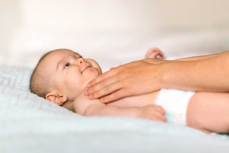 massage bébé