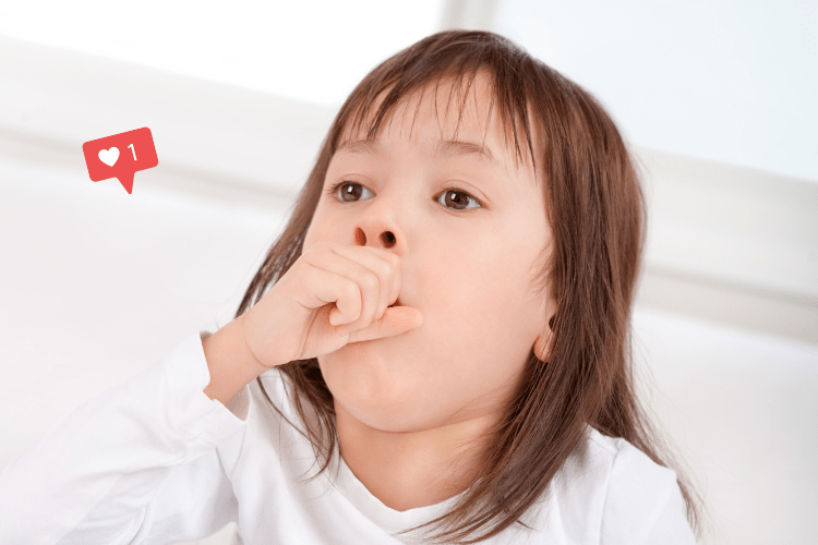 bébé qui tousse