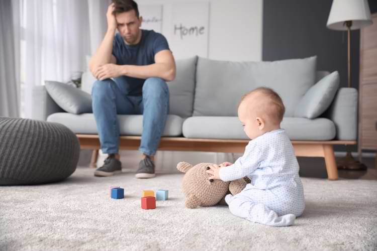 dépression post partum chez l'homme