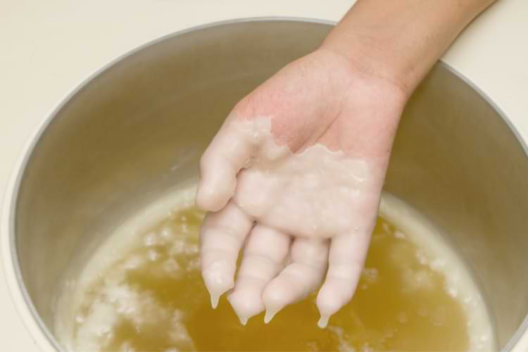 bain de paraffine pour soulager l'arthrose