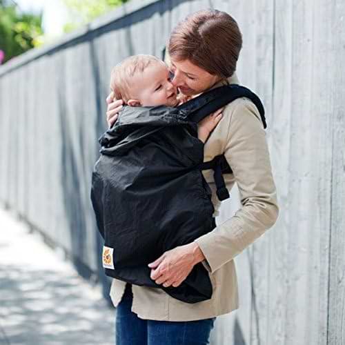 couverture de pluie et porte bébé
