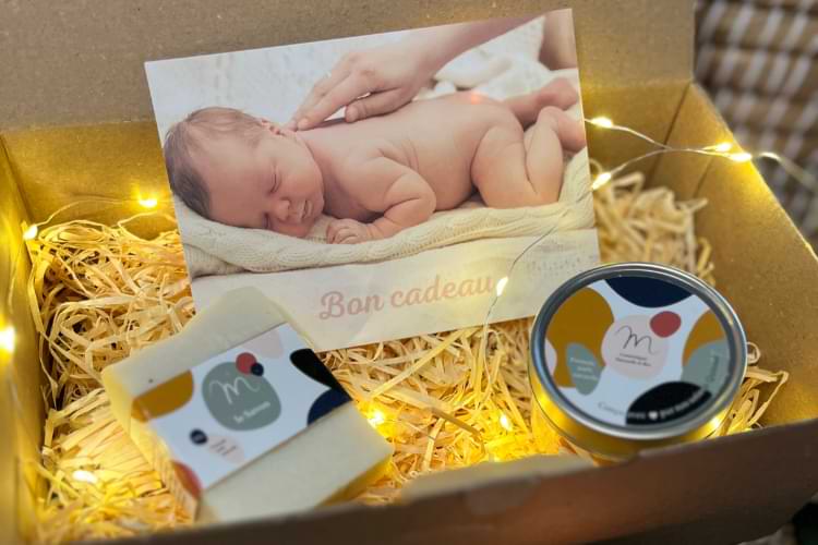 coffret atelier massage bébé 